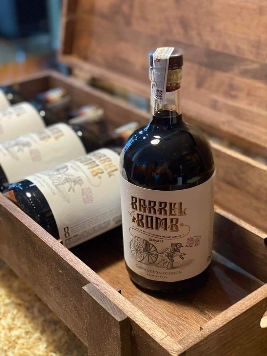 Vang Mỹ BARREL BOMB Cabernet Sauvignon 15% 
