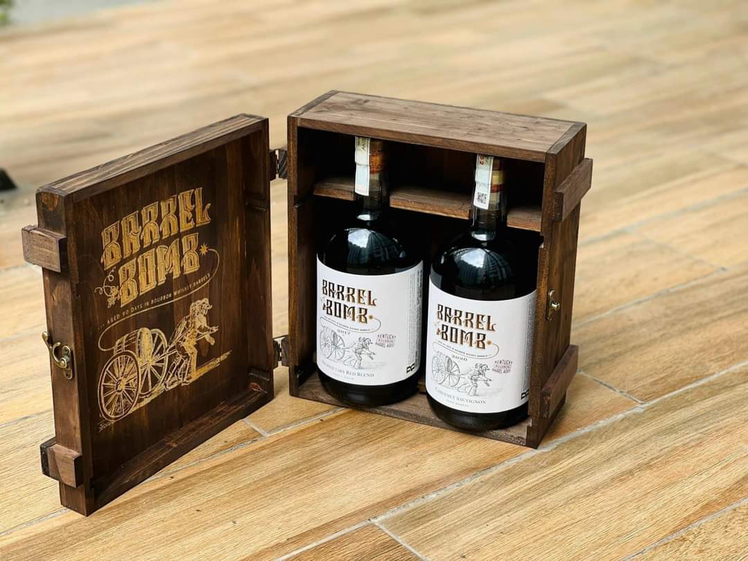 Vang Mỹ BARREL BOMB Cabernet Sauvignon 15% 