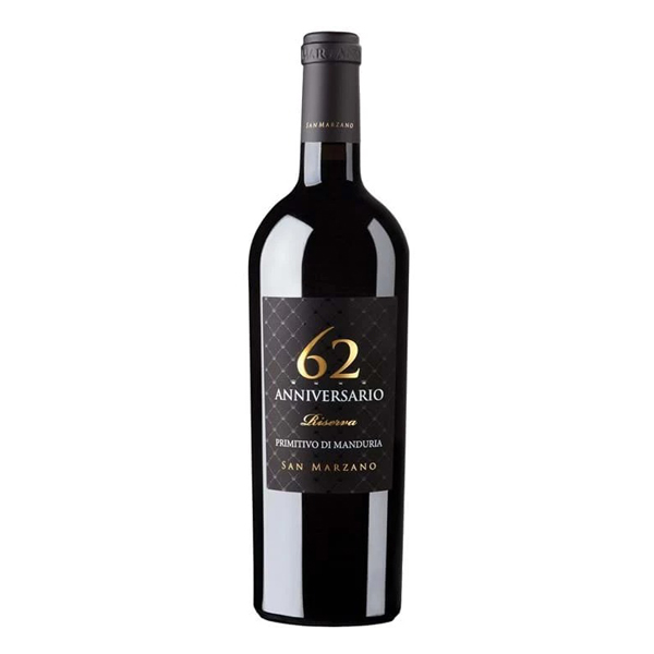 Rượu Vang Ý 62 Anniversario Primitivo DOP