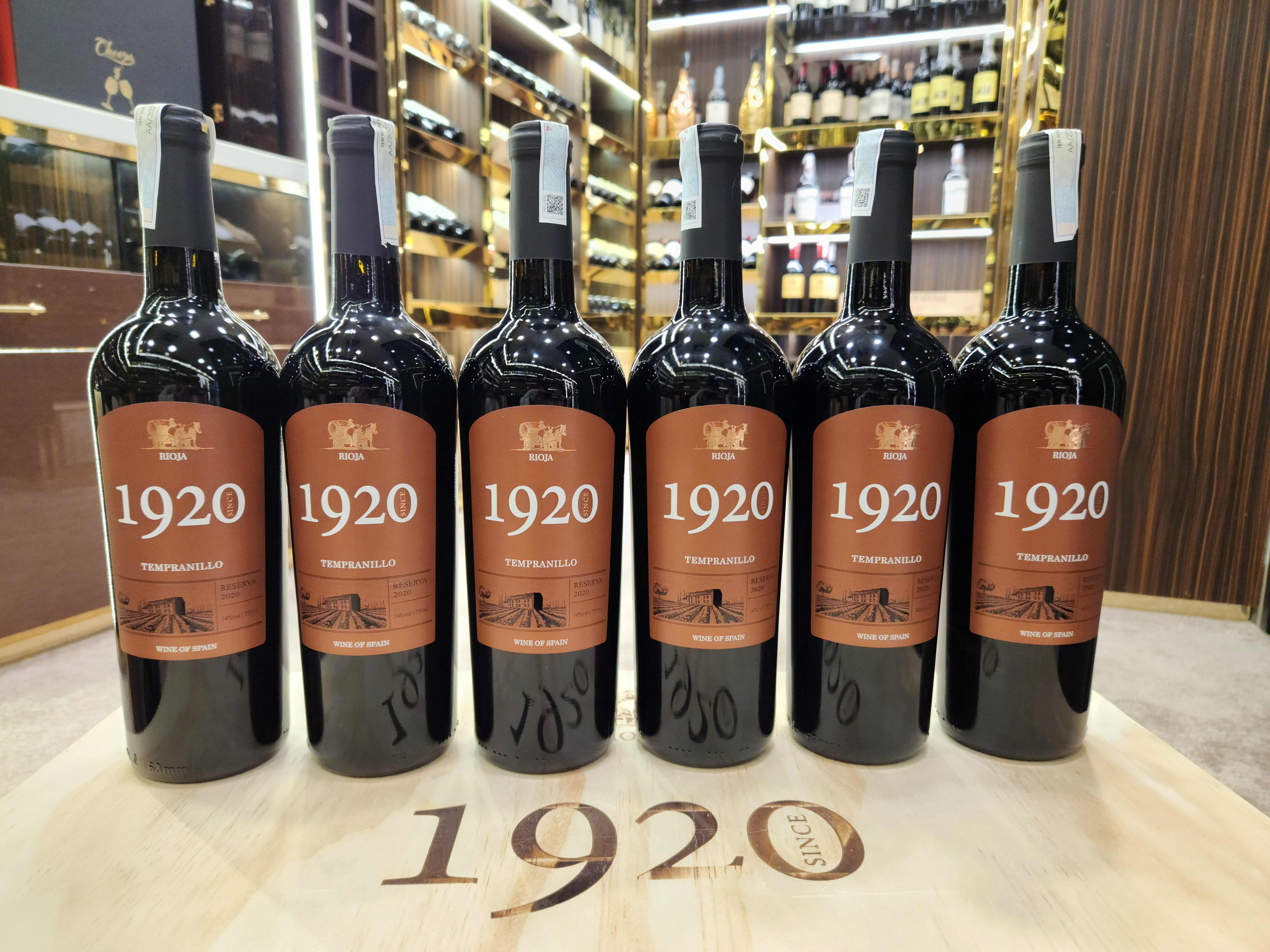 Vang Tây Ban Nha 1920 Tempranillo