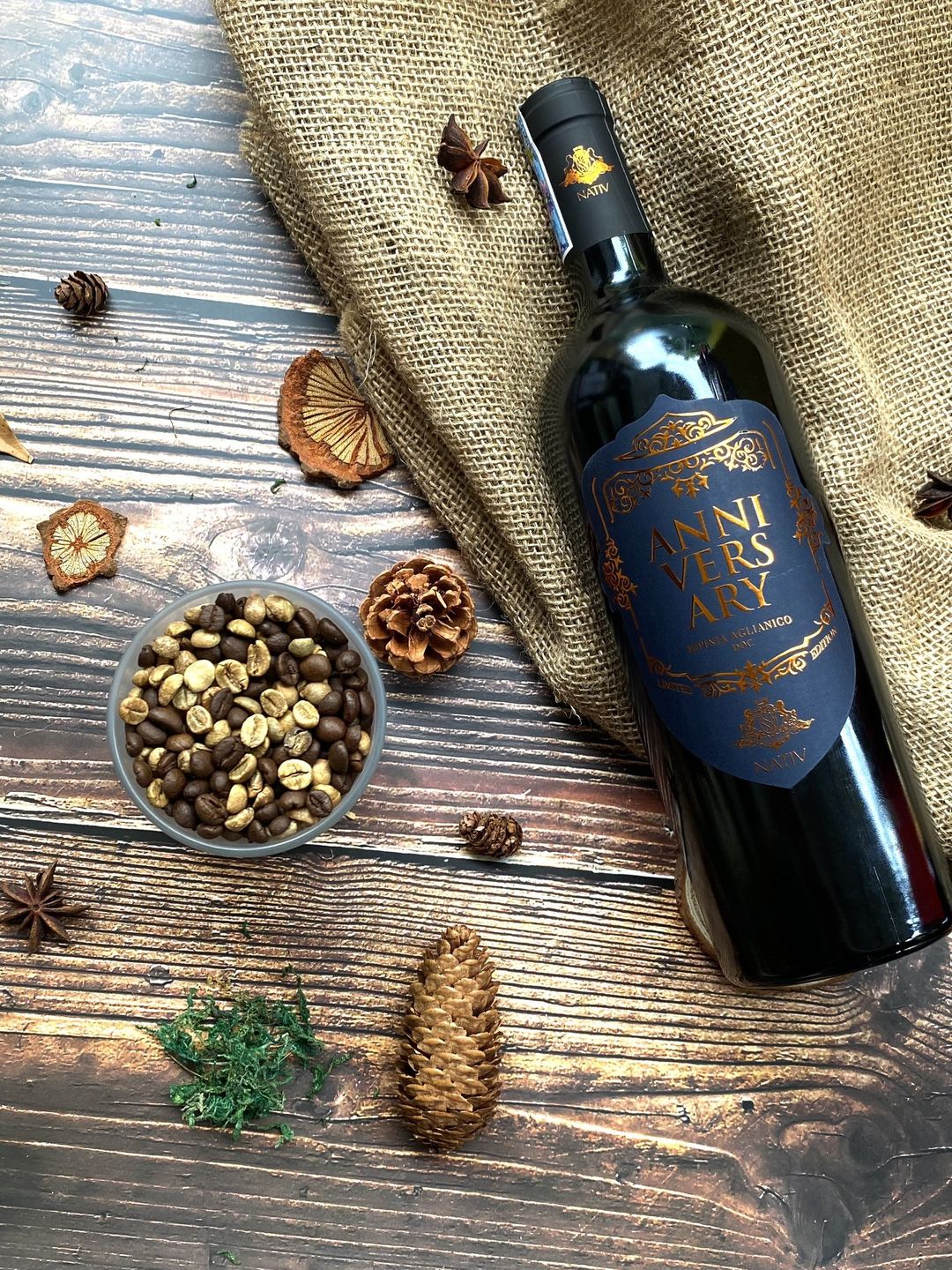 Rượu vang Nativ Anniversary Irpinia Aglianico
