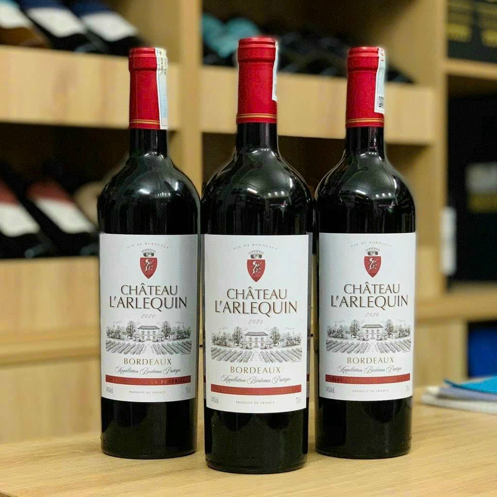 Rượu vang Pháp Chateau L'arlequin 