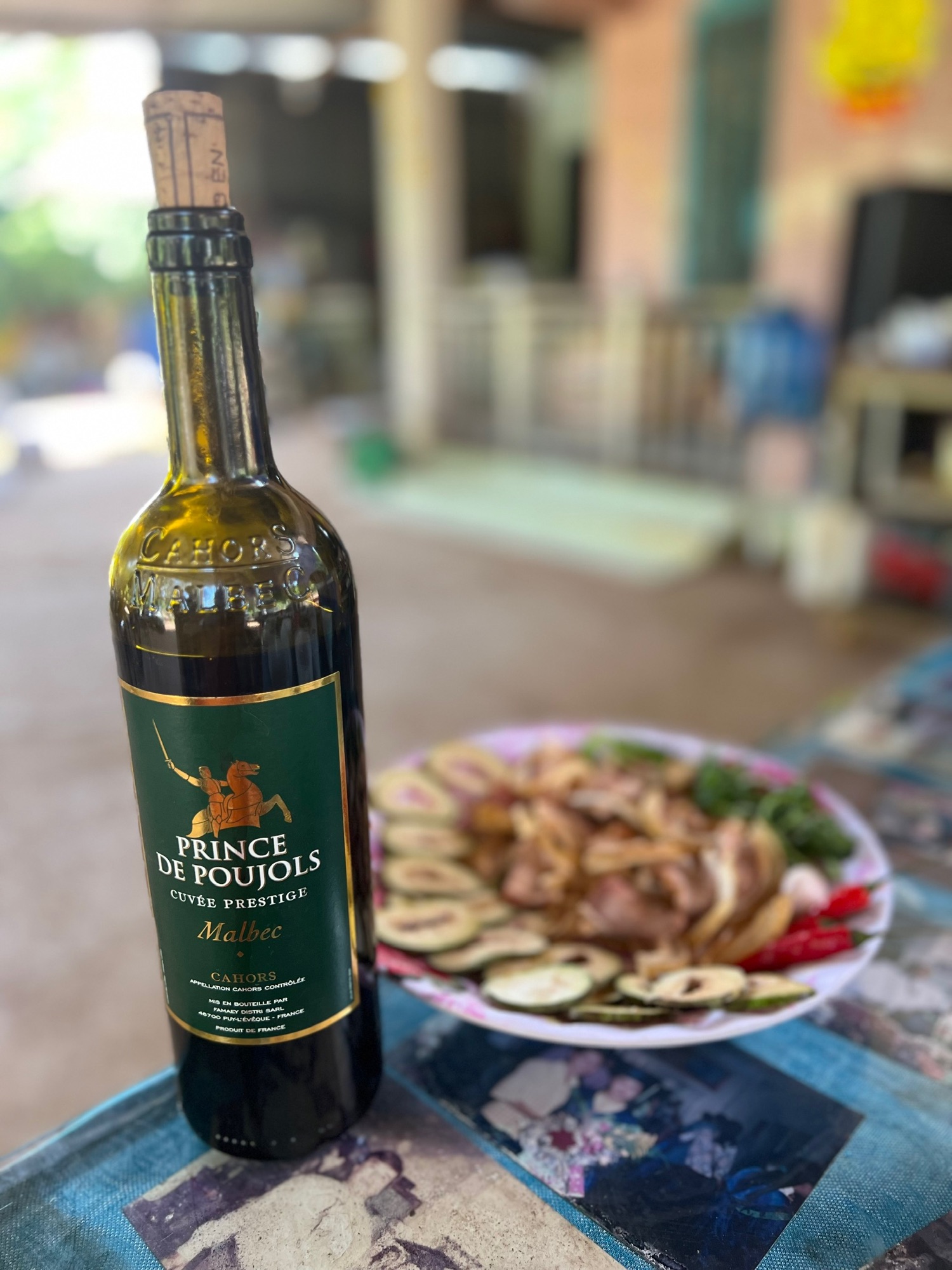 Vang Pháp Prince De Poujols Cuvee Prestige Malbec