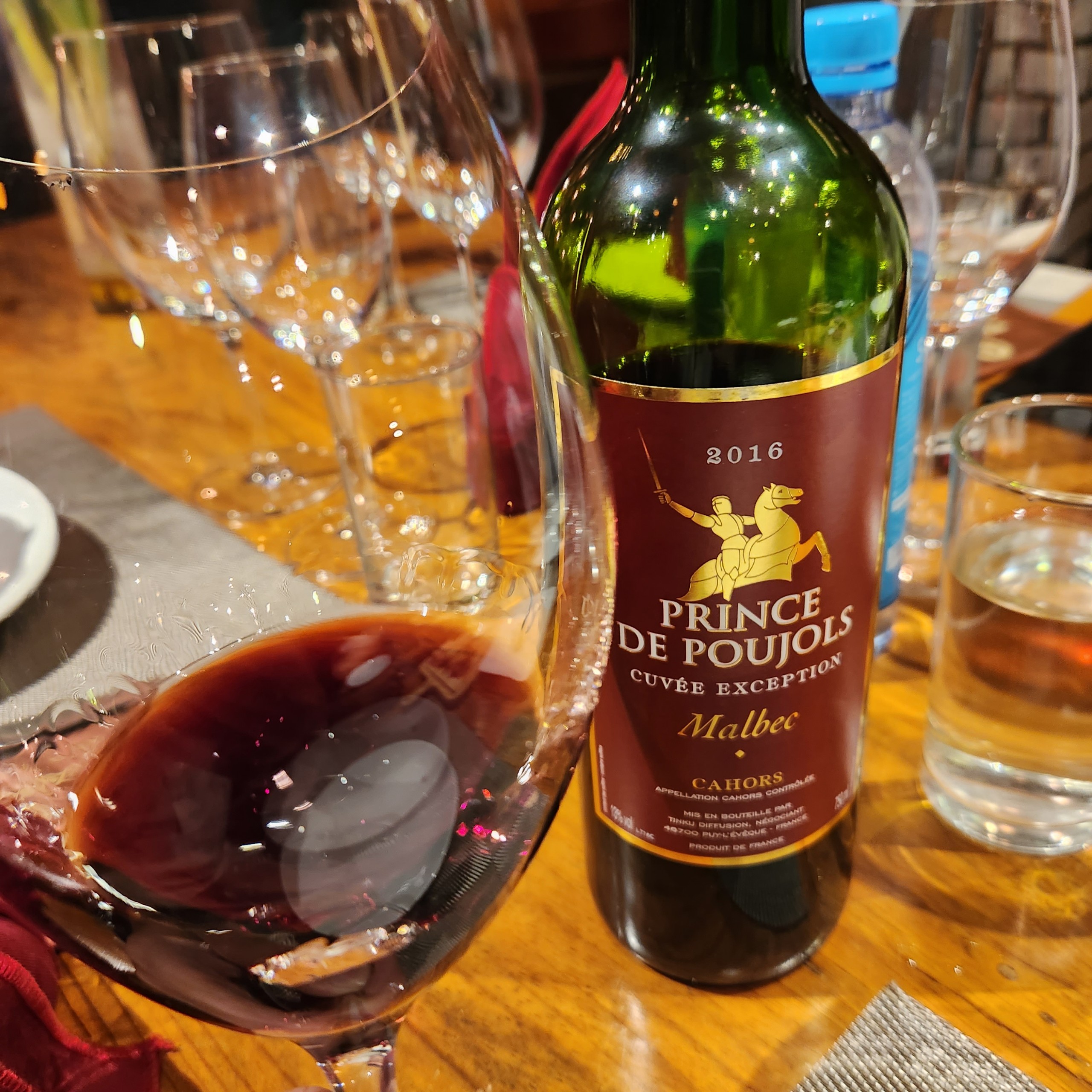 Rượu vang Pháp Prince De Poujols Cuvée Exception Malbec