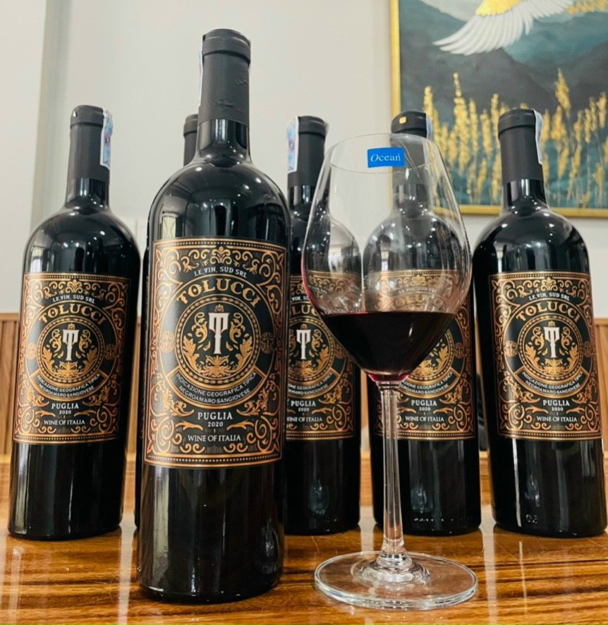 Rượu Vang Ý Tolucci Rosso 14%