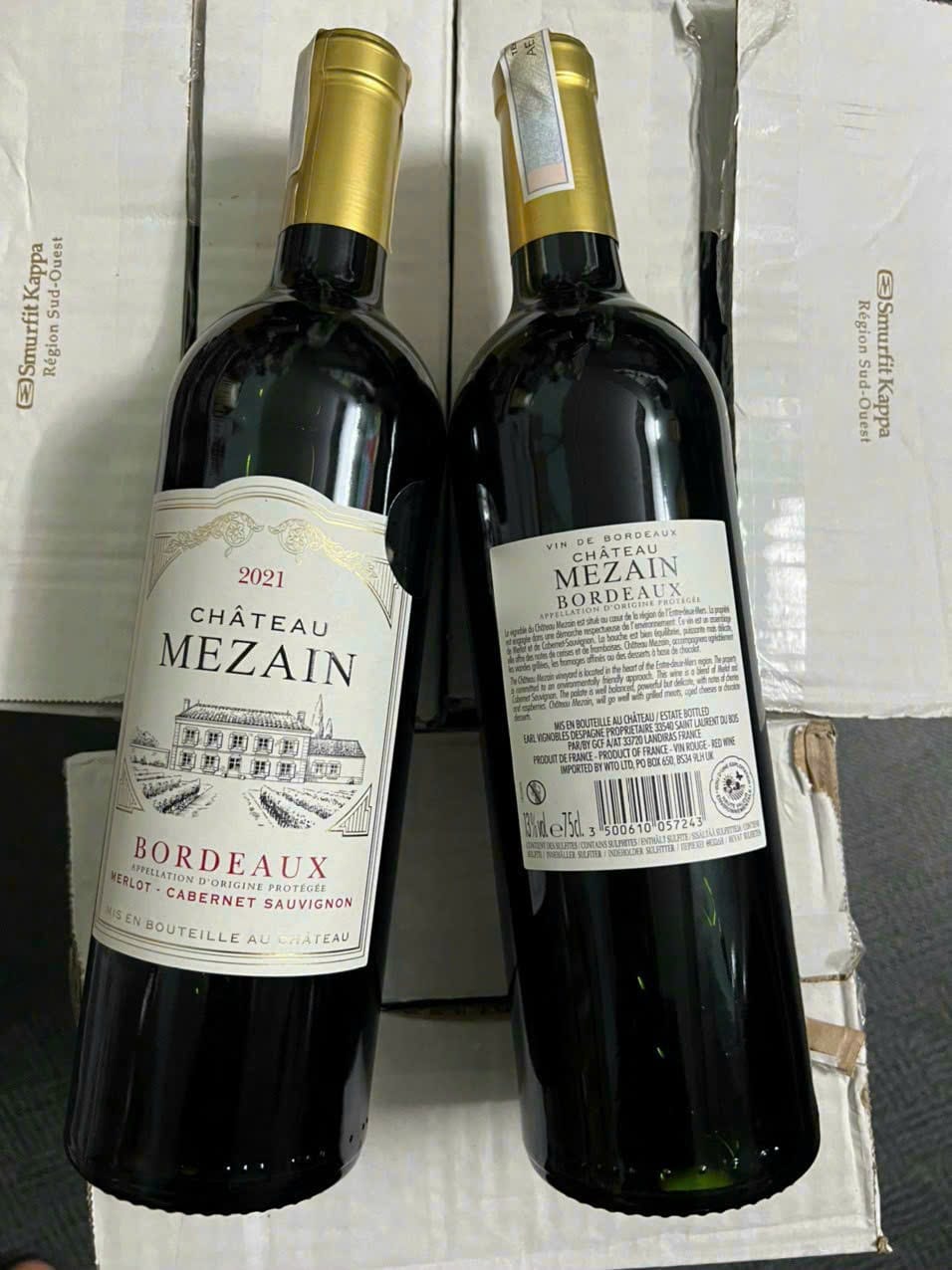 Vang Pháp Bordeaux Château Mezain