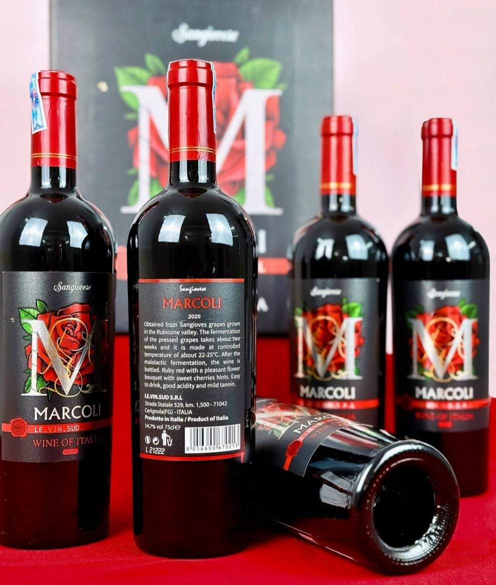 Vang Ý Marcoli Sangiovese 14.7%