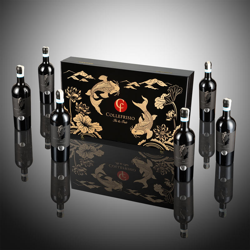 Rượu Vang Cá Chép Đen Collefrisio In & Out Limited Edition 