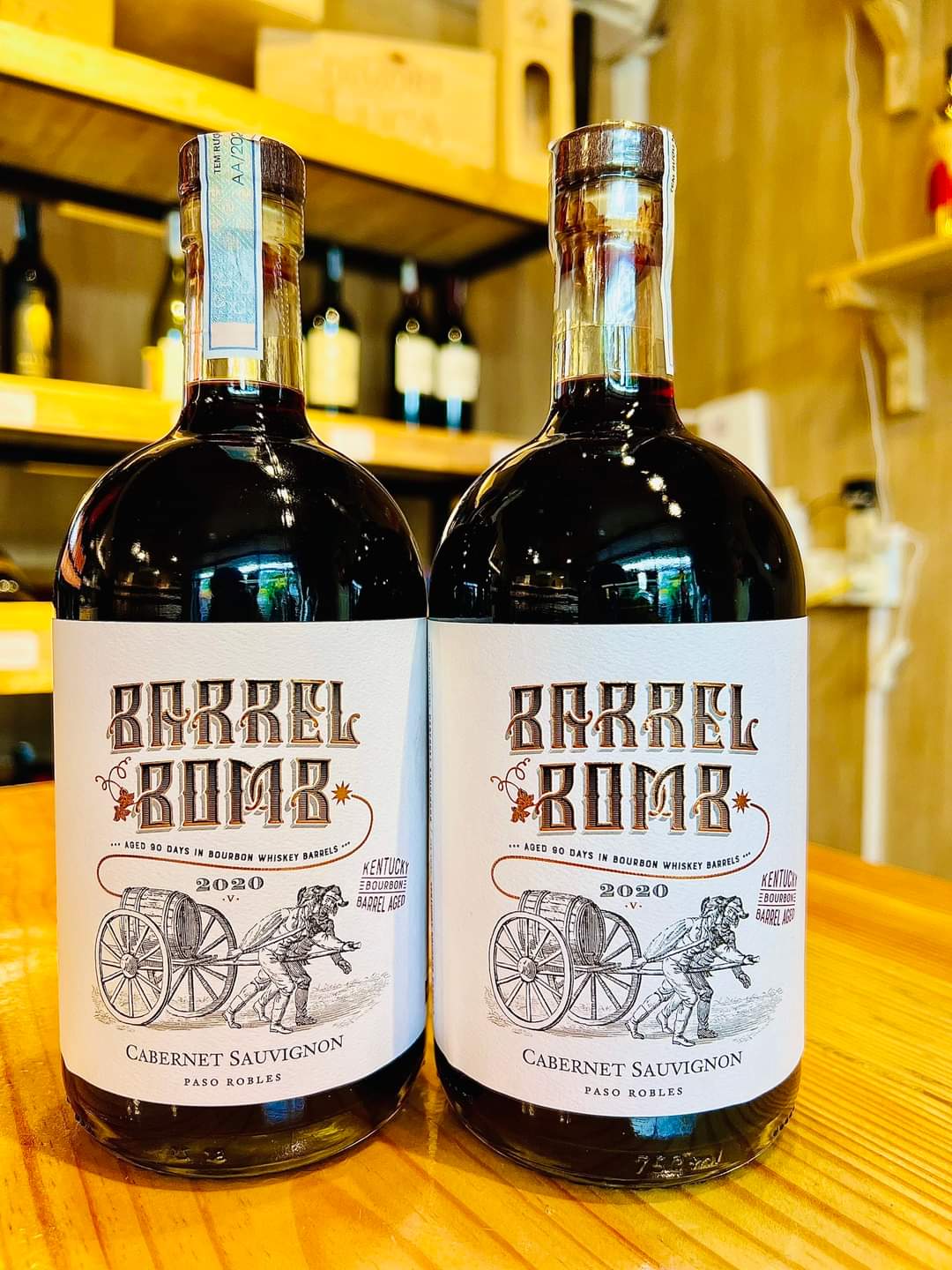 Rượu vang BARREL BOMB Cabernet Sauvignon 15%