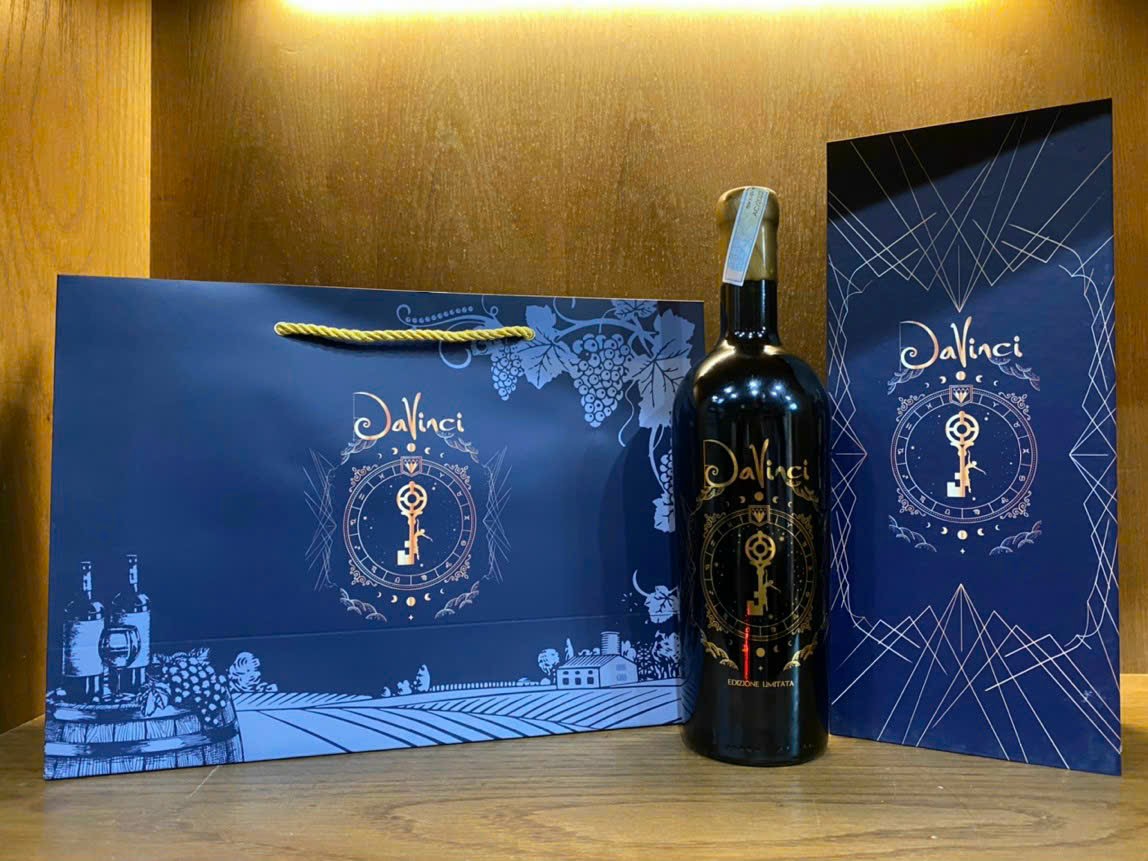 Rượu Vang Ý DaVinci Merlot 15.5%