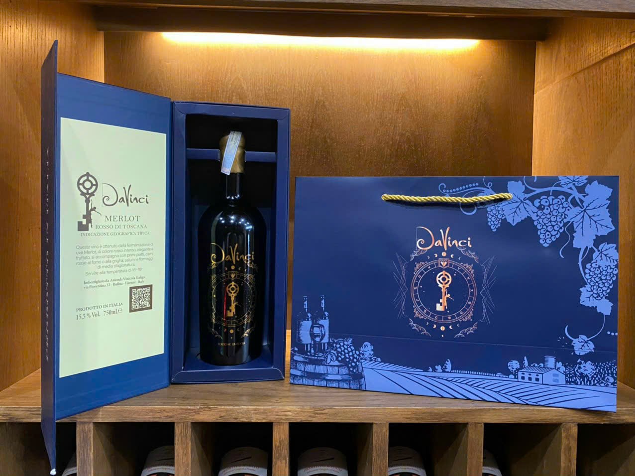 Rượu Vang Ý DaVinci Merlot 15.5%